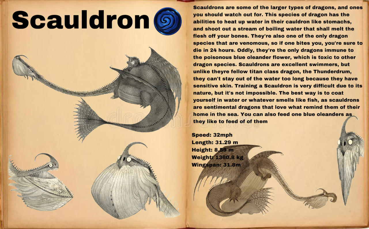Skvadron Creature Scauldron entry by Rileyopal on DeviantArt