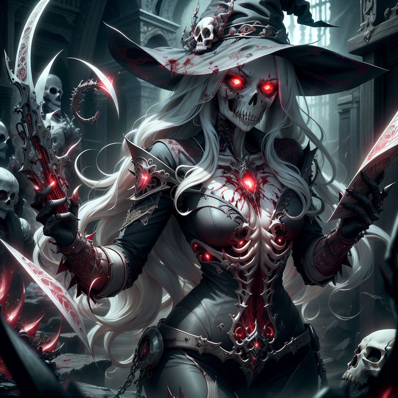 Skeletonwitch Vampire Vampire Witches of the blood planet 12 by thecrow1299 on DeviantArt