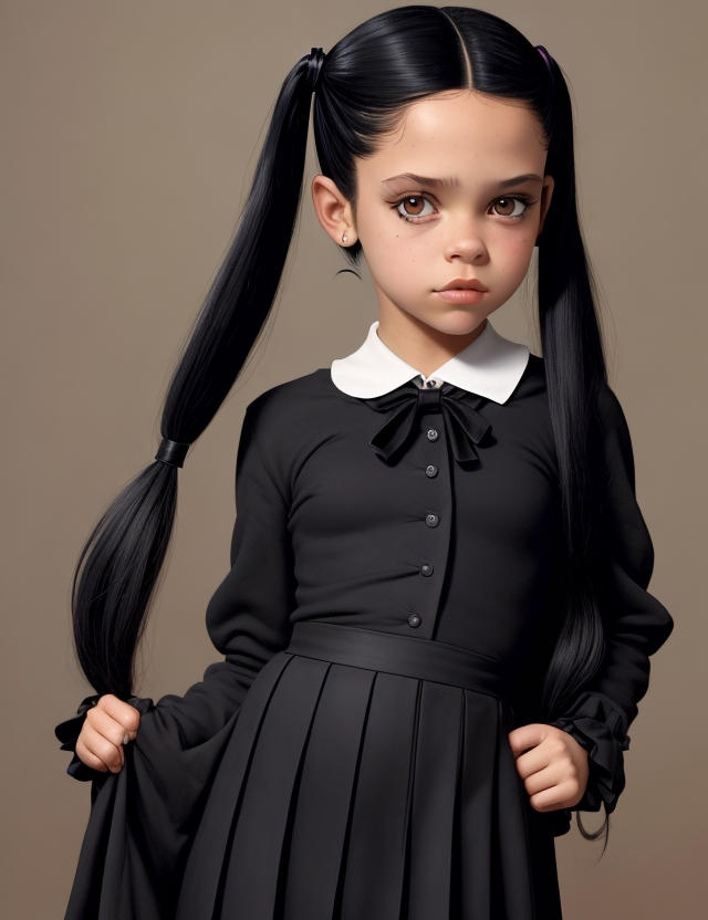 Wednesday Addams 47 by thecrow1299 on DeviantArt