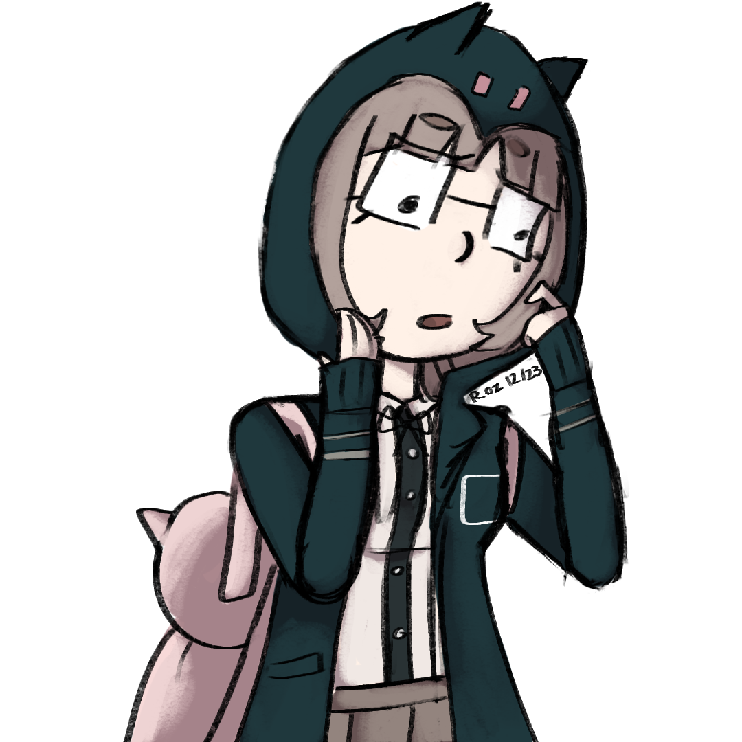 chiaki nanami sprite redraw by erasergrl on DeviantArt