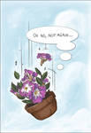 Bowl of Petunias by p-korle Bowl of Petunias by p-korle