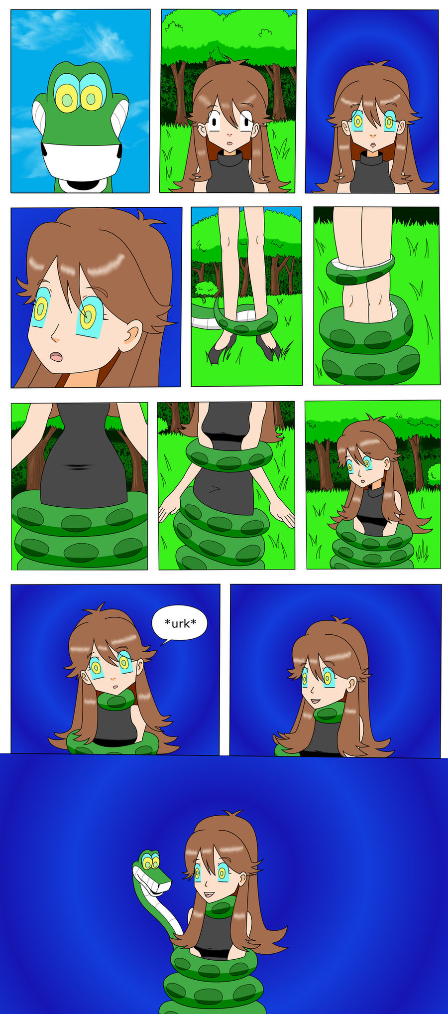 Kaa Blue Color Blue Kaa-mic by MegatronMan on DeviantArt