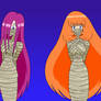 Three Mummified Redheads