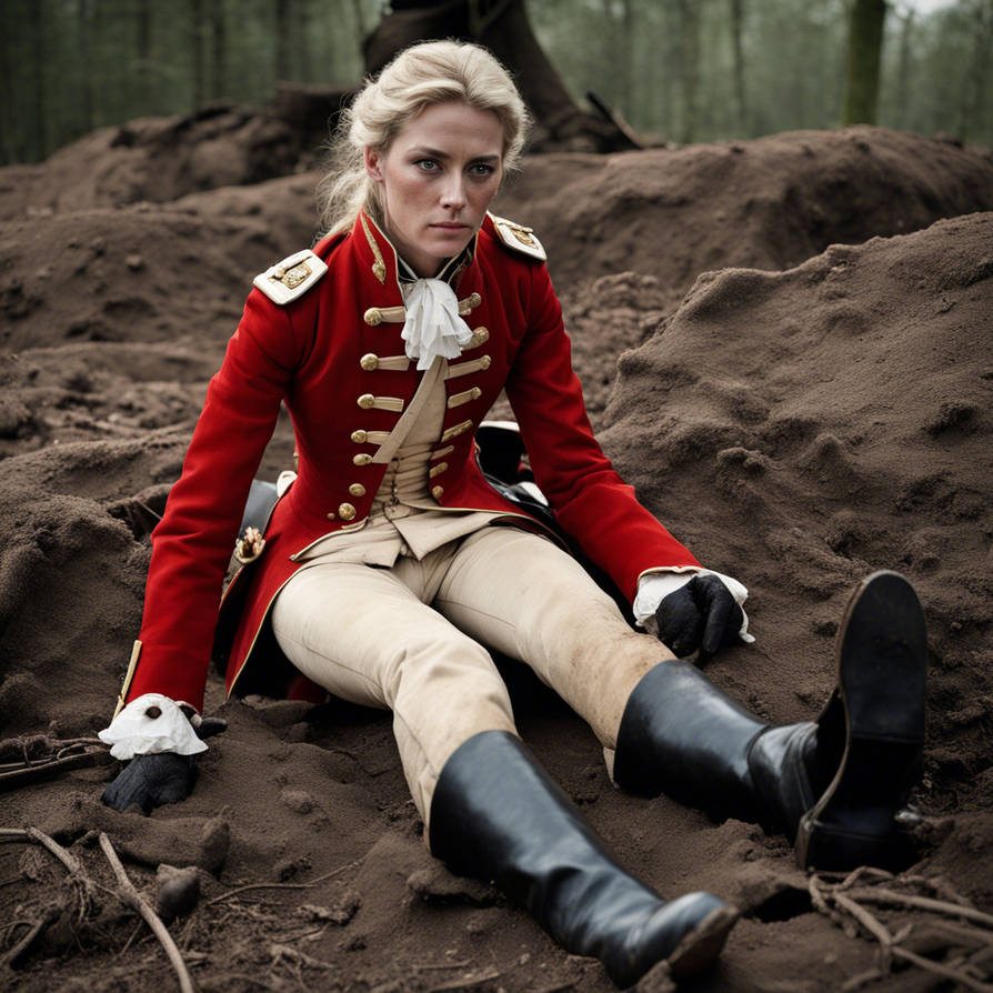British Oc Deviantart One exhausted and defeated British female 18th cen by marchfive on ...
