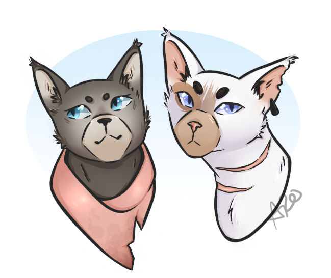 Stormface and Stumpyspirit by TheLaLaKid on DeviantArt