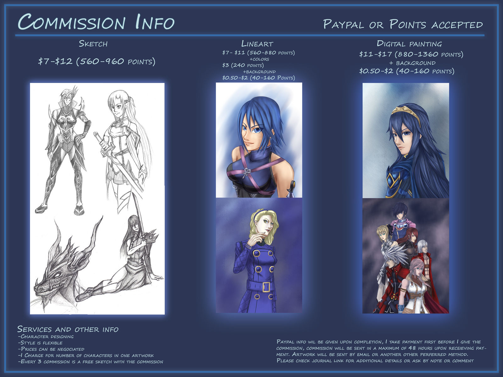 Commission Info Revised 8/8 slots open