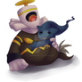 -Pokemon- Dusknoir and Banette