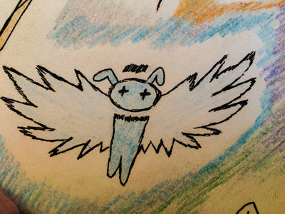 Bunny guardian angel by dakotastitch on DeviantArt