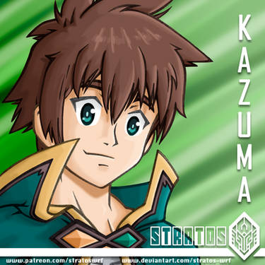 Sato Kazuma, KonoSuba Minimalist Anime by Lucifer012 on DeviantArt in 2023
