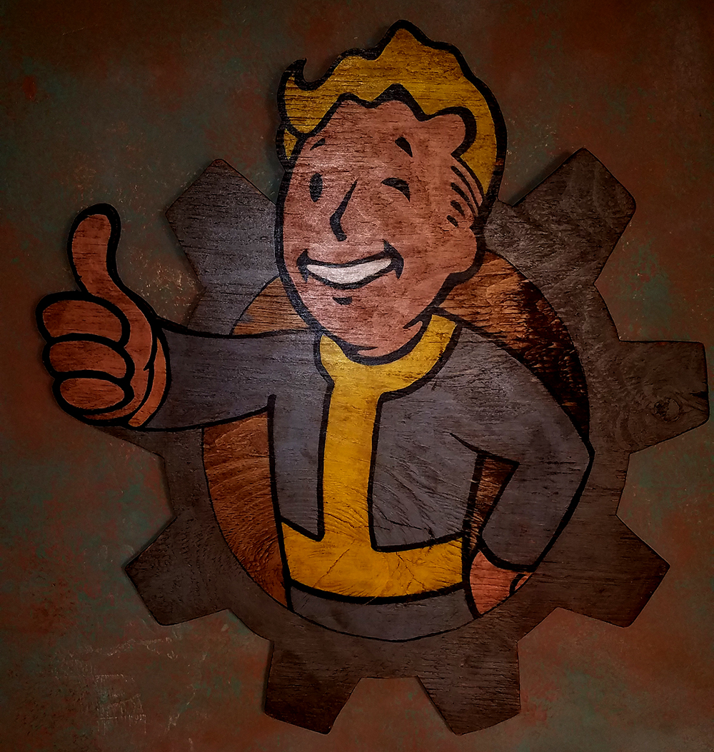 Vault Boy Sign