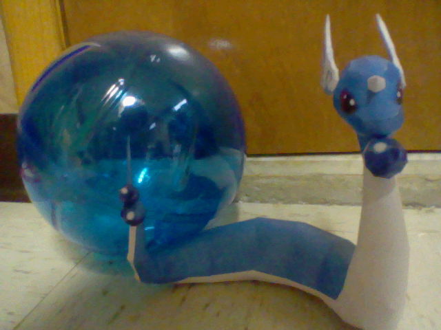 Dragonair Papercraft