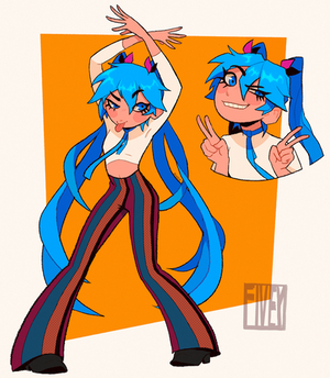 Hatsune Miku Redesign