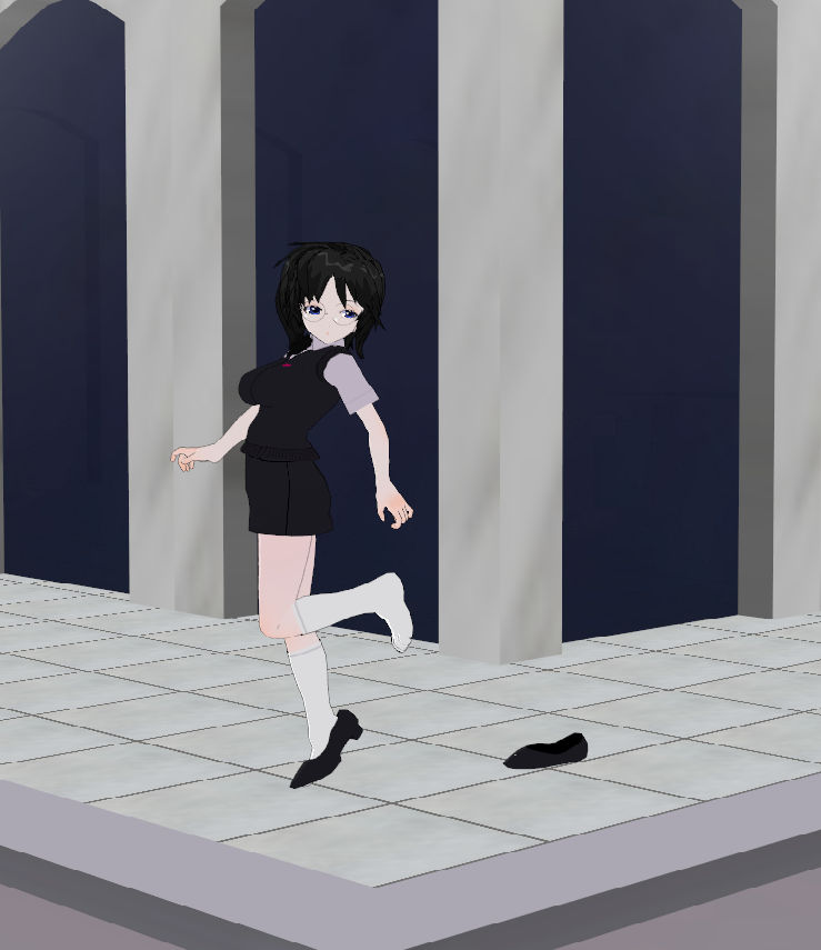 Ayami shoe loss part 1 by RayRxD on DeviantArt