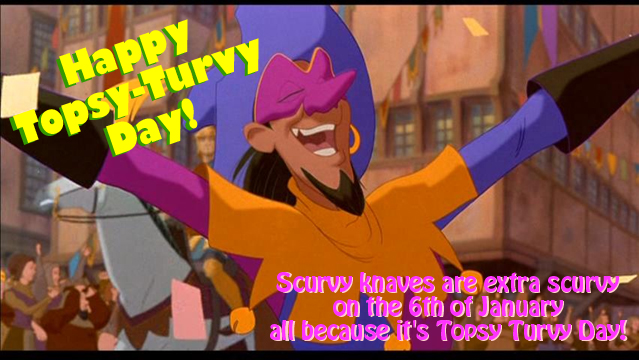 Happy Topsy Turvy Day