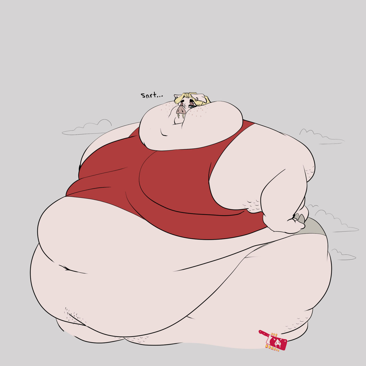 Fat Cheeks Character Fat Cheeks by HogHorror on DeviantArt