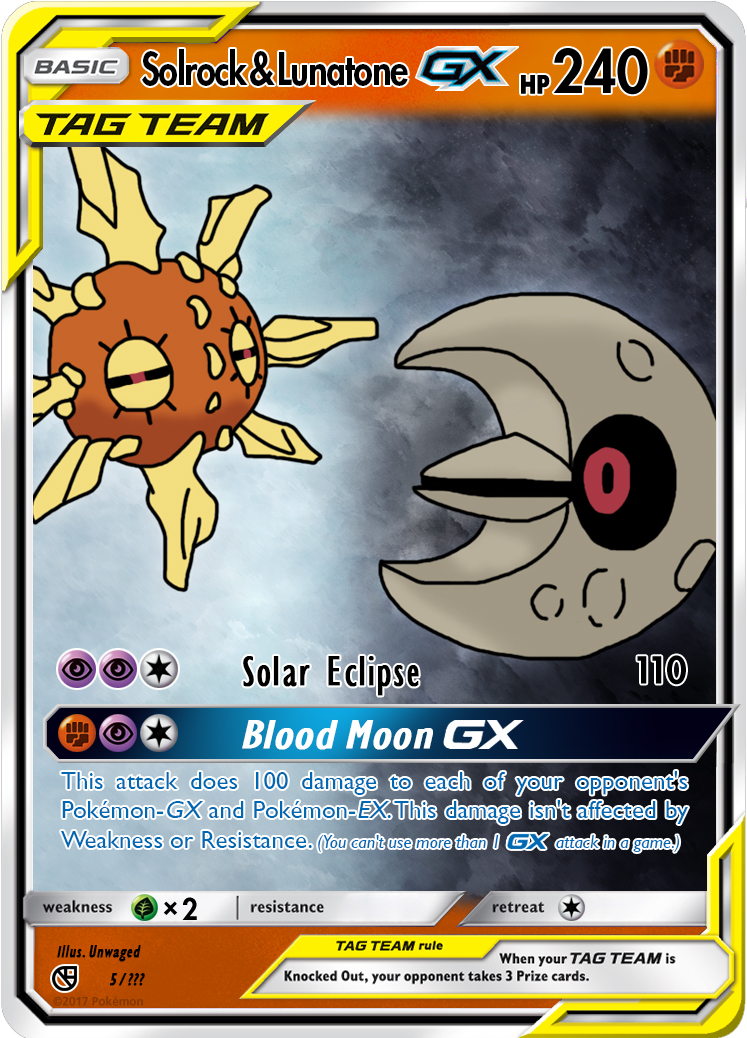 Lunatone and Solrock TAG TEAM by Unwaged on DeviantArt