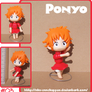 Chibi Ponyo posable figure
