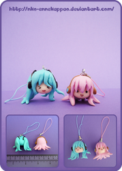 Vocaloid - Tako Luka and Tako Miku phonecharms