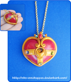 Sailor Moon Cosmic Heart pendant