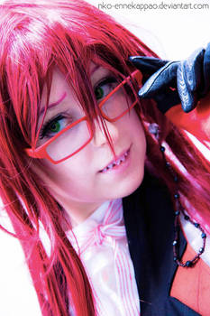 Black butler: Grell cosplay