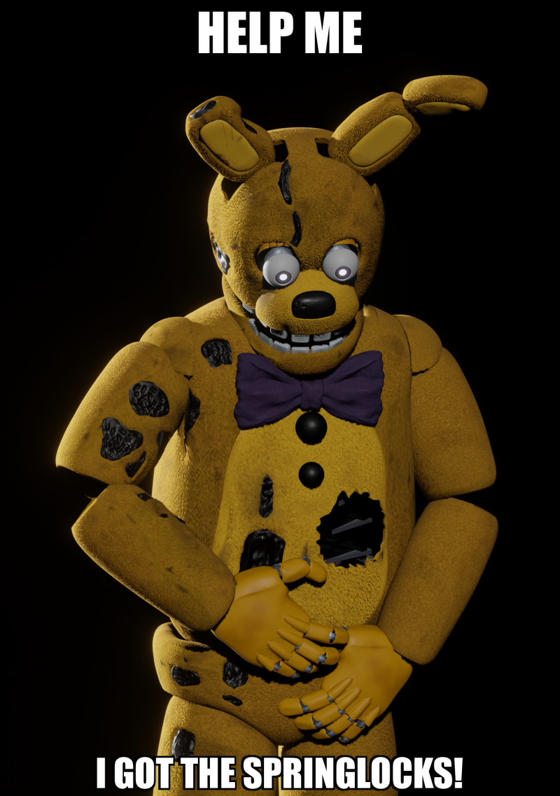 He got the springlocks by Stridity on DeviantArt