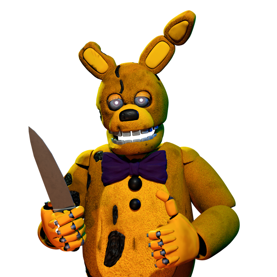 FNAF Movie Spring bonnie PNG Transparent by Stridity on DeviantArt