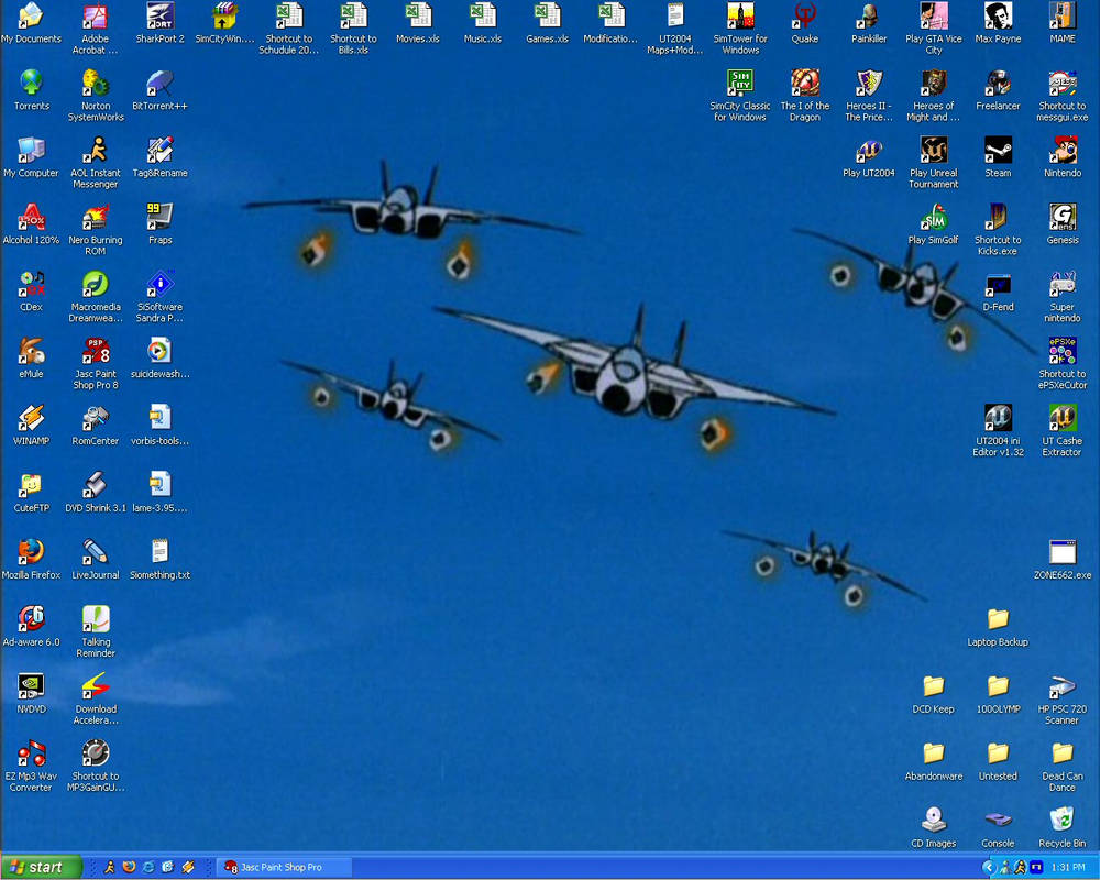 4-19-2004 Desktop by BlackTyrannomon on DeviantArt