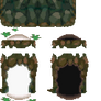 Pokemon BW Cave Tileset