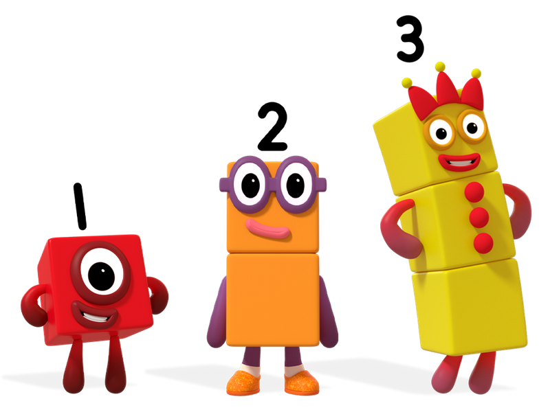 Numberblocks 1 2 and 3 by Marirocks174 on DeviantArt