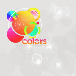 colored circles texture