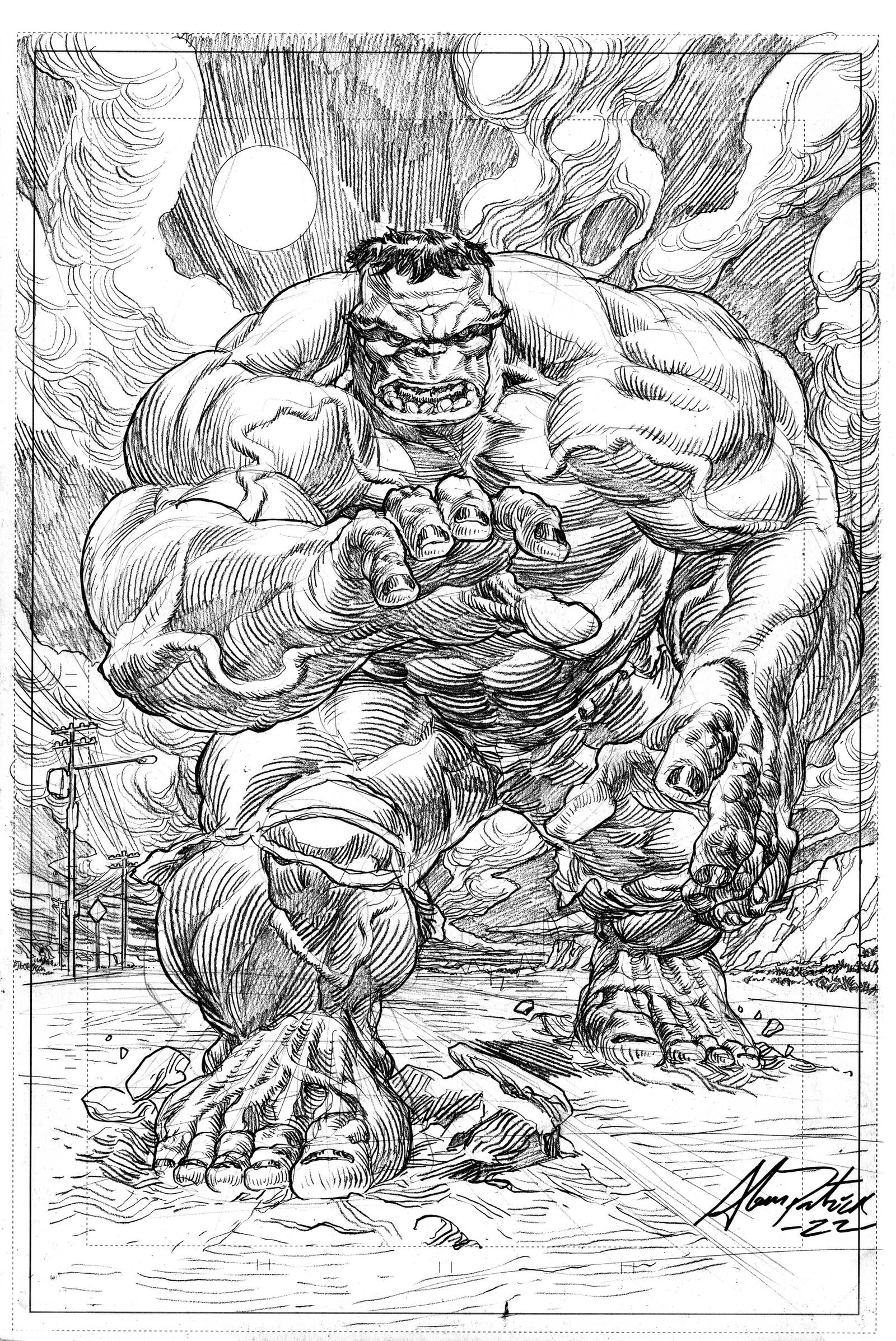 The Walking Hulk by AllPat on DeviantArt