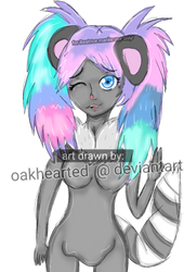 My First Proper Furry Art For Beatrice Manke