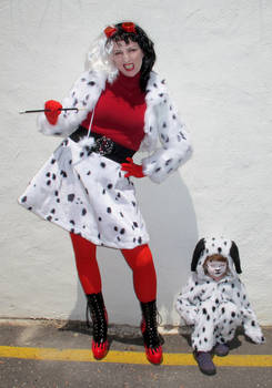 Cruella and Purdita Cosplay