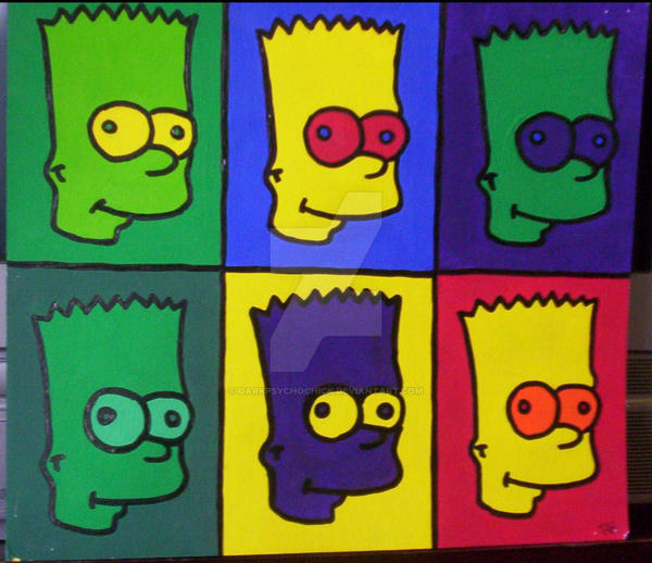 Simpsons Color Study by DarkPsychoChick on DeviantArt