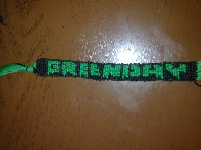 Friendship Bracelet - Green Da