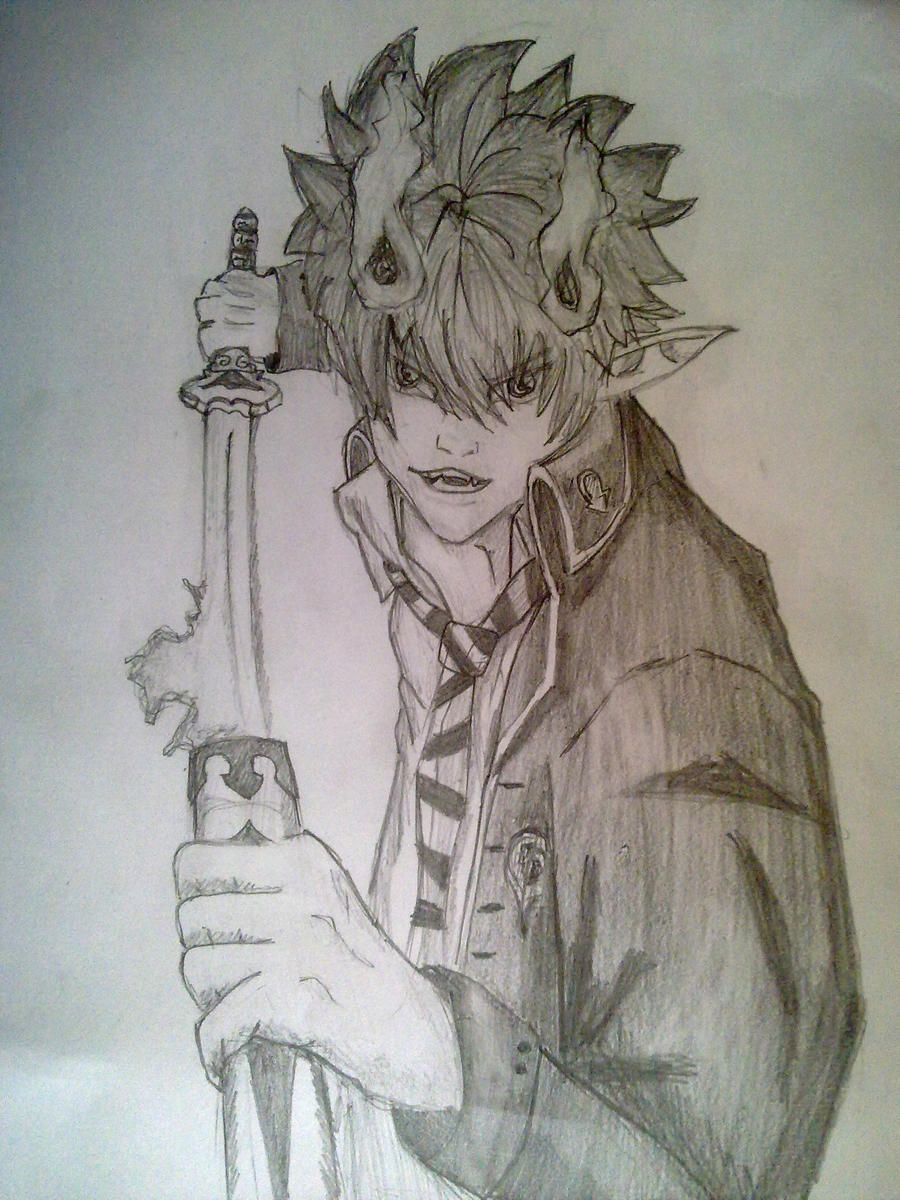 Ao no Exorcist-Rin Okumura