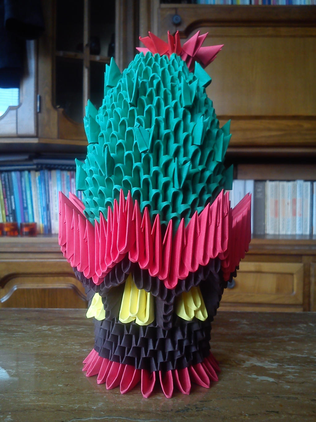 Cactus origami by KibaPandaRo on DeviantArt