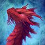 Coral dragon head