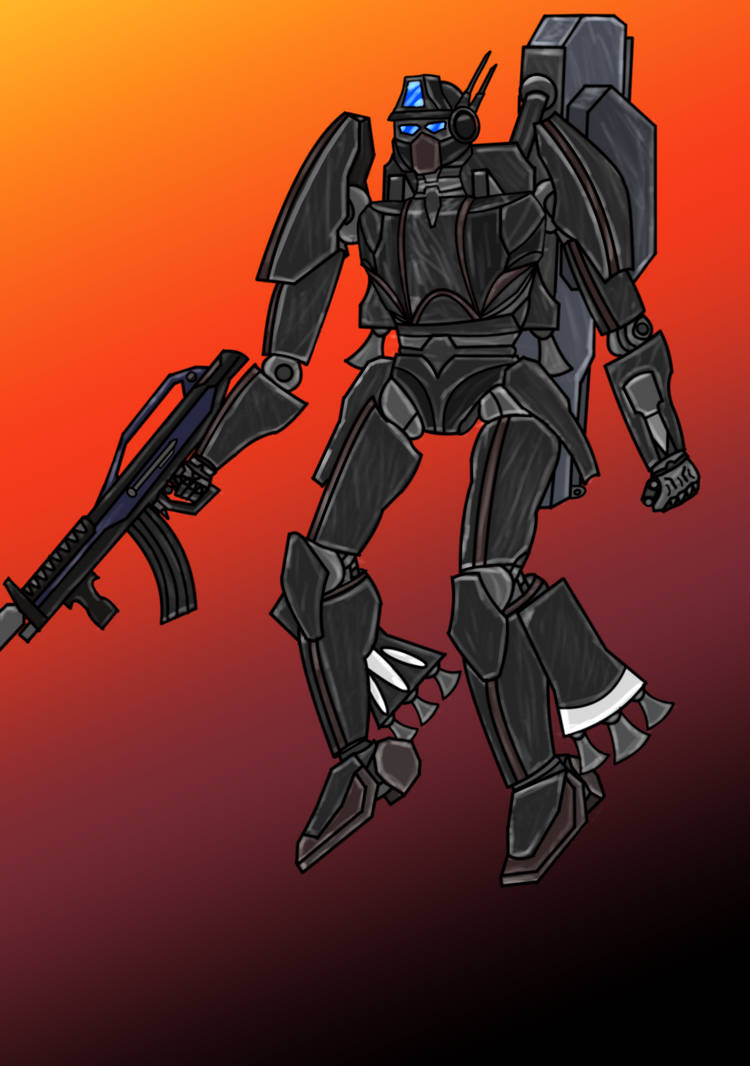 Lancer OC Mech by THEFLAKEsenpai on DeviantArt
