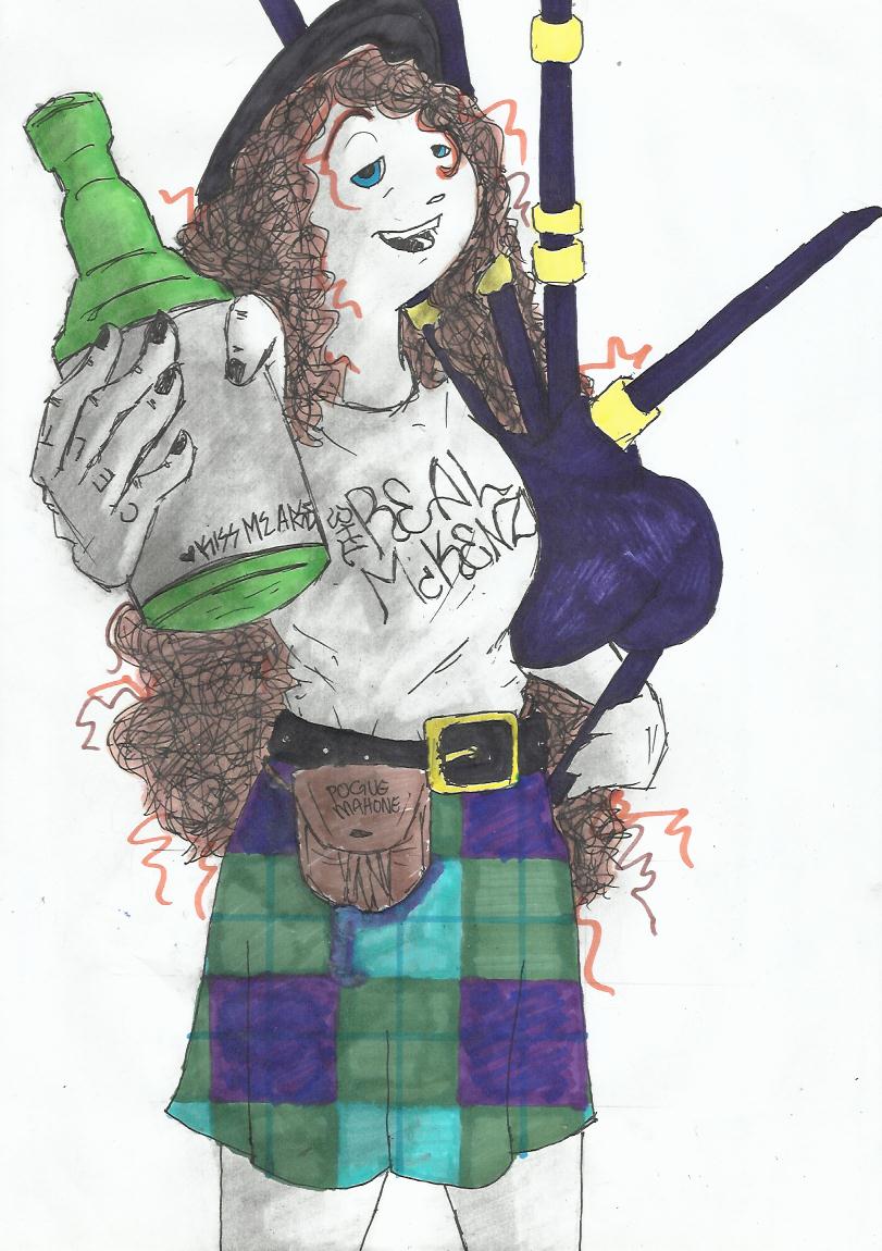 Merida the Celtic Punk