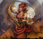 Autumn Fairy by Nochiel