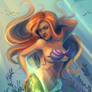 Ariel pin-up