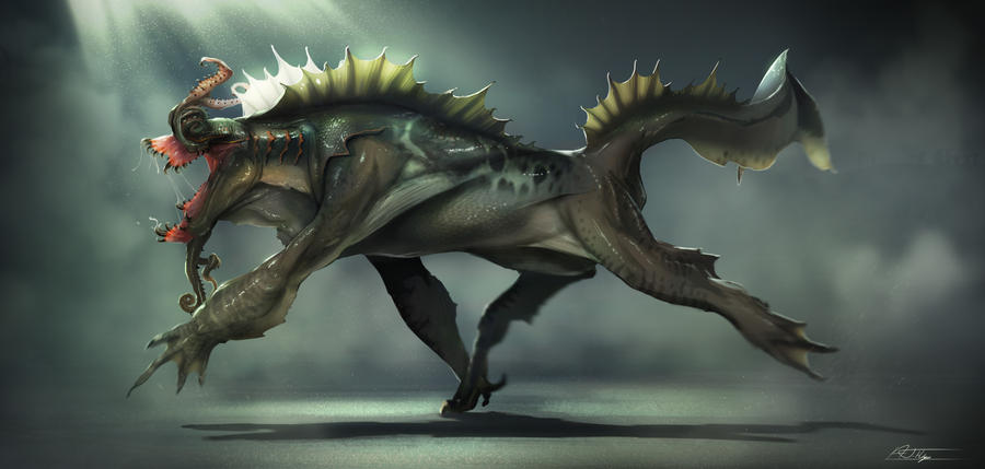 Distorted Monster Designs Monster design by anthon500 on DeviantArt