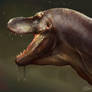 Rexy - Tyrannosaurus head side profile