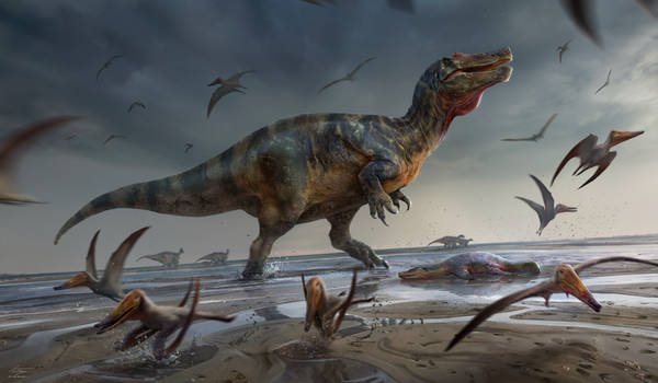 White Rock spinosaurid