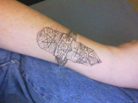 Old Arm Tattoo