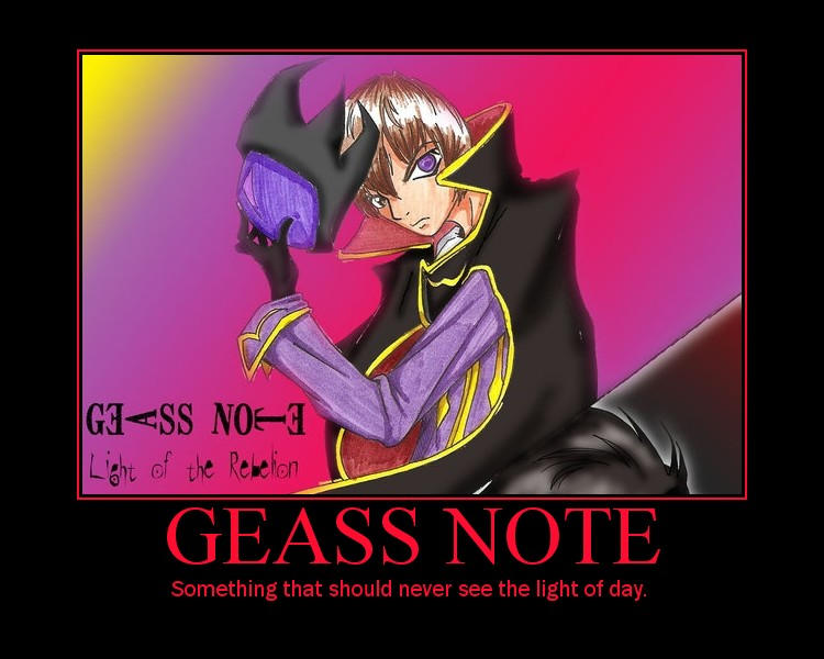 Geass Note. by Lightspineshadow2 on DeviantArt