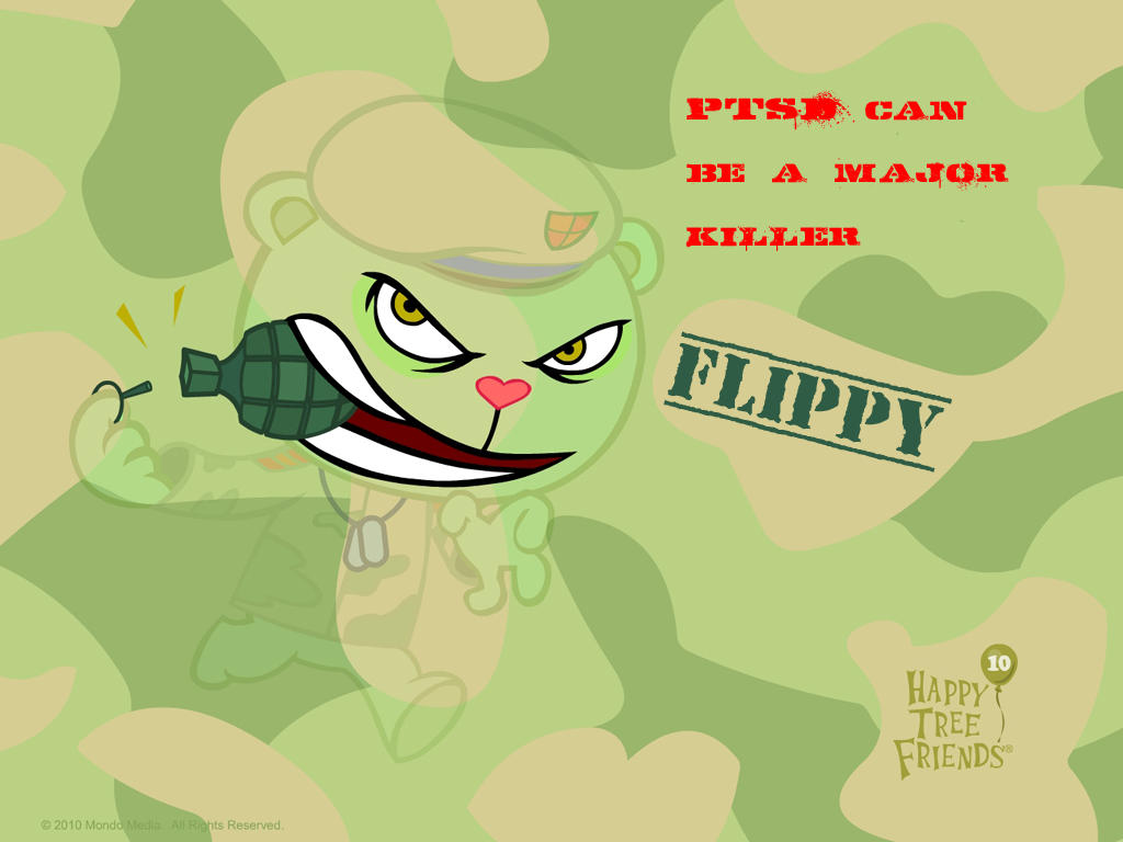 Flippy wallpaper by ryanthescooterguy on DeviantArt