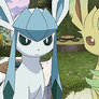 Leafeon and Glaceon...