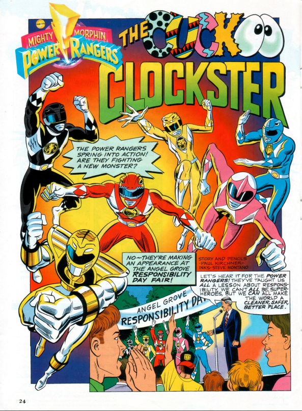 MMPR - The Cuckoo Clockster